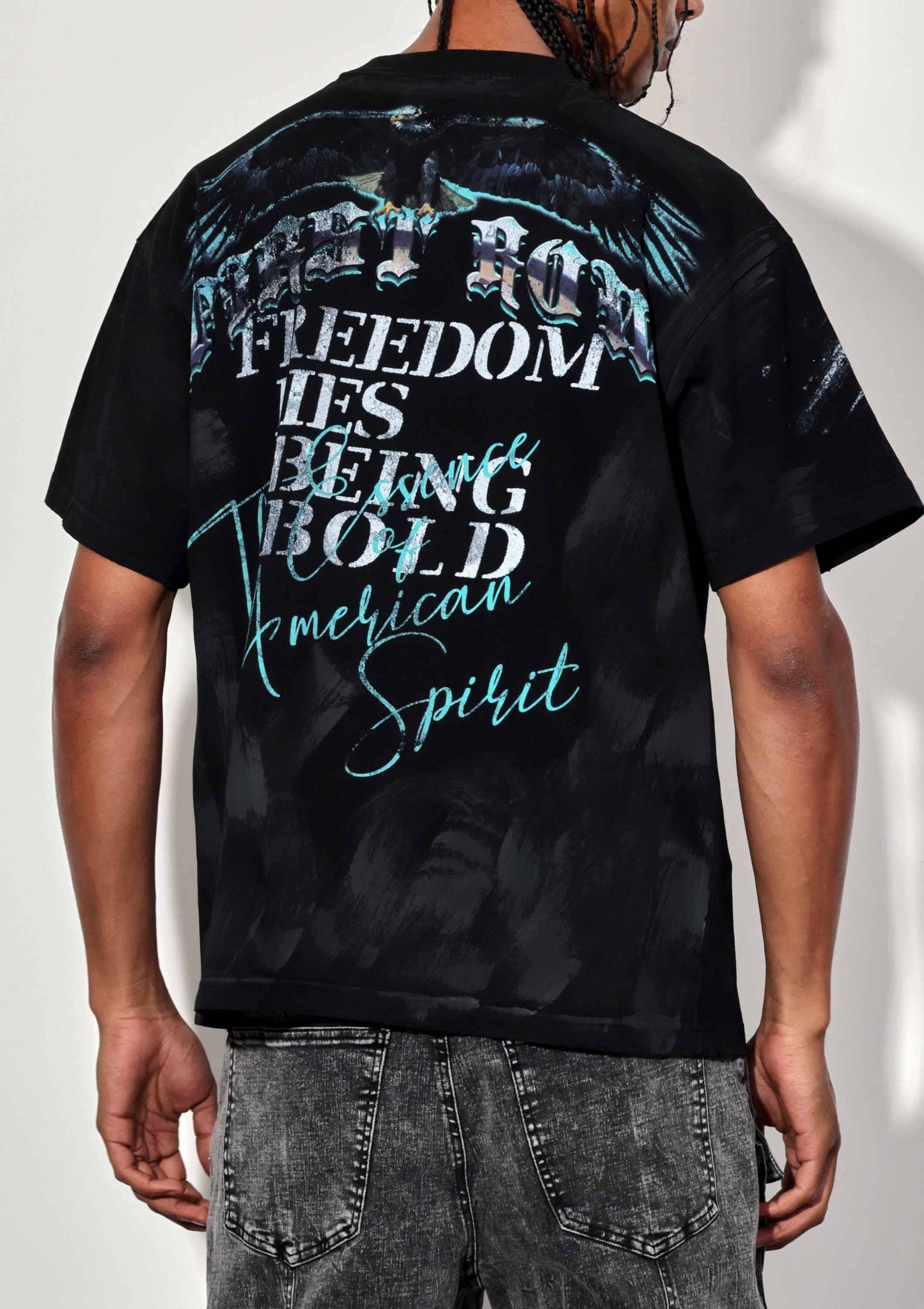 “NEW” FREEDOM IS NOT FREE WASHED TEE