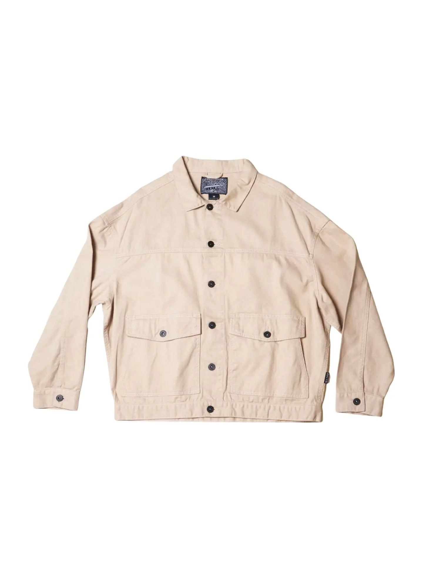 “CLEARANCE ” Brooklyn Cloth Bull Denim Sand Workwear Jacket