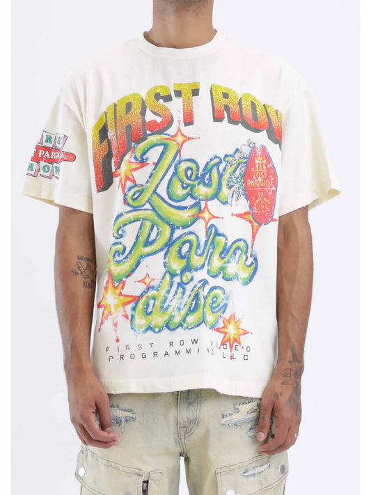 “NEW” First Row Lost Paradise Tee (Cream)